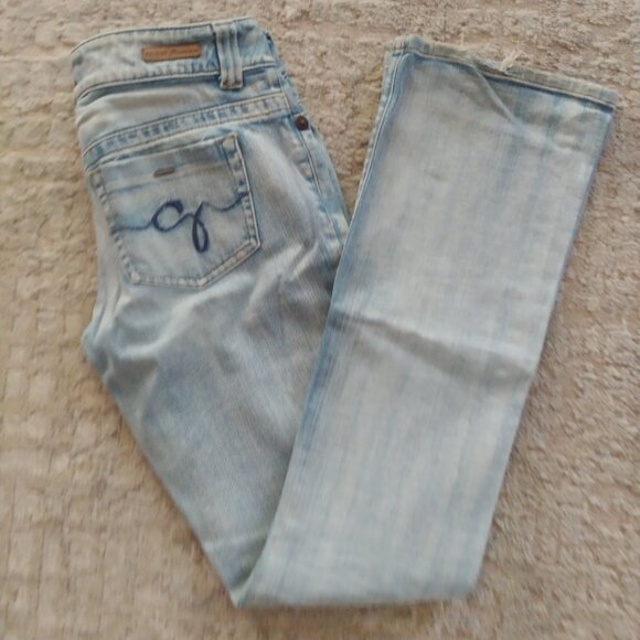 VINTAGE Y2K Guess Premium Daredevil low-rise bootcut jeans size 27 - Picture 16 of 16